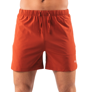 Pantalones Cortos Deportivos Swift de 5 Pulgadas para Hombre, Cintura Elástica con Cordón, Ligeros, de Secado Rápido, para Gimnasio, Correr, Fitness, Venta al Por Mayor OEM - Product Image 1