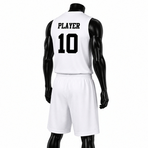 Tenue de basketball personnalisée à prix d'usine – Ensemble maillot et short respirant pour hommes et jeunes joueurs - Product Image 4