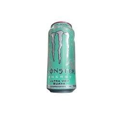 Boisson énergétique avancée Monster Ultra Vice Guava : Puissance et fraîcheur longue durée - Product Image 5