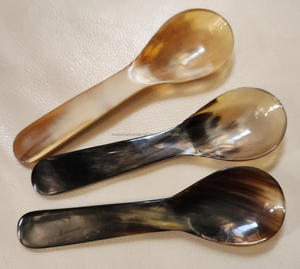 100% ช้อนเขาควายพร้อมช้อนสีธรรมชาติ - Product Image 5