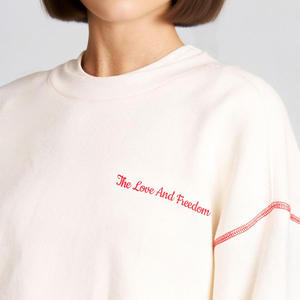 Sudadera Holgada de Algodón Suave con Cuello Redondo para Mujer, Estilo Urbano, Tejido Transpirable para Todas las Estaciones - Product Image 5