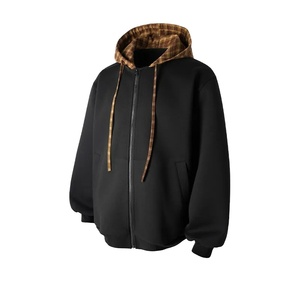 เสื้อคาร์ดิแกนมีฮู้ดแนวสตรีทสไตล์ญี่ปุ่นทางการสำหรับผู้ชายใน2025แจ็กเก็ตลำลองทรงหลวมสำหรับคู่รักในฤดูหนาว - Product Image 1