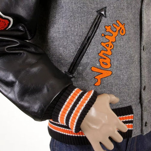Custom Embroidery Patches Letterman Leather <b>Varsity</b> <b>Bomber</b> <b>Jacket</b> <b>Men</b> 2026 New Design Full Customized - Product Image 6