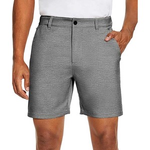 <b>Men's</b> Casual <b>Shorts</b> 10 Chino Work <b>Dress</b> Lightweight Stretch Flat Front <b>Shorts</b> with 5 Pockets for Hiking Golf Custom Logo <b>Shorts</b> - Product Image 2