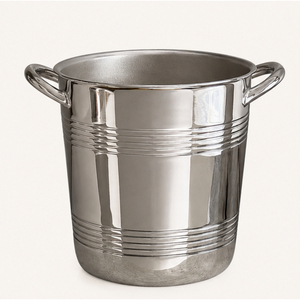 Stainless Steel <b>Ice</b> <b>Bucket</b> with Handles Double-Walled <b>Champagne</b> Wine Cooler Chiller Premium Metal Beverage Tub Container for Bar - Product Image 1