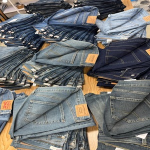 Pantalon en jean en coton pour hommes, bleu foncé, plissé, décontracté, lot en gros, fournisseur de jeans en gros, vente en gros depuis le Bangladesh - Product Image 5