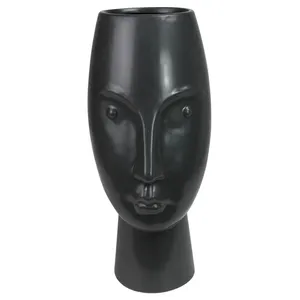 Vase à fleurs haut élégant en fer forgé fait main, design côtier, écologique - ZAHID EXPORTS Décoration de table de Noël pour la maison - Product Image 1