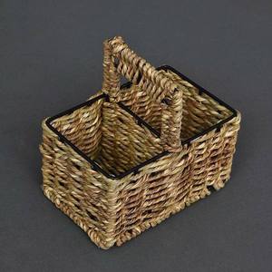Cesta de Almacenamiento Grande de Seagrass, Cesta de Lavandería Tejida a Mano, Diseño Rectangular Flexible, Origen Vietnam, Fabricante Mayorista - Product Image 2