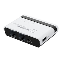 Oferta de Alta Calidad: Servidor de Impresión y Red Inalámbrico WAVLINK WL-NU516U1 USB2.0 N300 con LAN/Bridge WiFi de 10/100Mbps