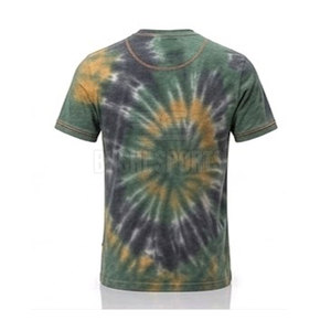 T-shirt effet soleil délavé moderne de bonne qualité avec lavage vintage et construction en coton respirant - Product Image 2