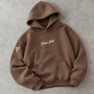 Top Trending Heavyweight Cotton Fleece Blank Streetwear Unisex Hoodie Drop Shoulder Oversized Brown Pullover <b>Sweatshirts</b> - Product Image 1
