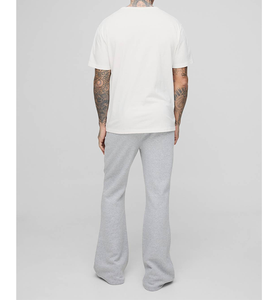 กางเกงทรงบ็อกซี่ฟิตสองชั้นสีเทา แต่งลายปักแบบแอพพลิเคชั่น ระบายอากาศได้ดี เหมาะสำหรับฤดูหนาว เอวกลาง ทรงแบ็กกี้ ขาบาน สไตล์ลำลอง - Product Image 6