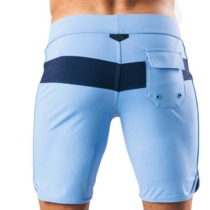 Shorts de plage d'été pour hommes - Confortables, absorbants la transpiration, respirants, écologiques, décontractés, taille mi-haute élastique, longueur cinq-quarts - Product Image 5