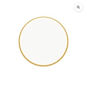 Modern <b>Round</b> Brass Wall <b>Mirror</b> With Gold Frame Decorative For <b>Bathroom</b> Or Bedroom - Product Image 2