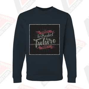 Sweat-shirt court personnalisé 100 % coton pour homme, style streetwear, brodé, en molleton, pour l'été - Product Image 4