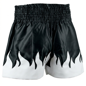 Shorts de boxe de qualité supérieure, taille personnalisée, design personnalisé 2025, vêtements d'arts martiaux, logo personnalisé, shorts de combat Muay Thai extensibles - Product Image 2