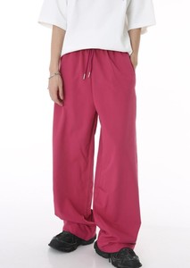 Pantalon décontracté pour homme, coupe droite, 100% coton, léger, taille mi-haute, respirant, design personnalisé - Product Image 3