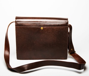 Bolso Mensajero de Cuero Genuino a Bajo Precio, Bolso Cruzado Vintage para Hombre con Compartimento para Portátil para el Trabajo - Product Image 4
