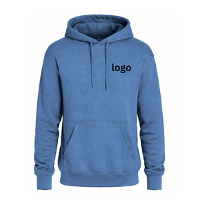 Sudadera con capucha para hombre, jersey personalizado, invierno, ecológico, 100% algodón, corte regular, estampado sólido, logotipo personalizado. - Product Image 6