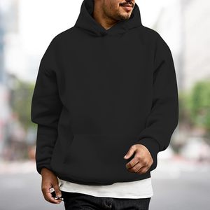 Sudadera con Capucha Premium para Hombre, Gruesa, 360 GSM, Algodón Hilado en Anillo, Sudadera de Felpa con Logotipo Personalizado - Product Image 1