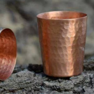 Bulk Supplier Copper Glass Tumbler Manufacturer Ayurvedic Drinking Water Cup Export Metal <b>Drinkware</b> India - Product Image 1