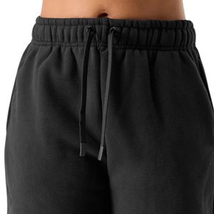 Women's Black Oversized Sweatpants Soft Fleece Jogger Pants Relaxed Fit Workout Gym Training Casual Activewear Sportswear - Product Image 4