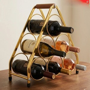 Soporte de Metal Premium para Botellas de Vino, Decorativo, para una Sola Botella, para Mostrador - Product Image 5