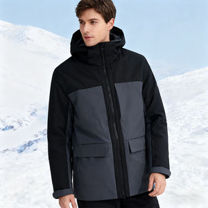 Combinaison de ski personnalisée OEM de haute qualité, combinaison de neige chaude, technologie coupe-vent, respirante, imperméable, ensemble de veste de ski d'hiver, vêtements d'extérieur - Product Image 1