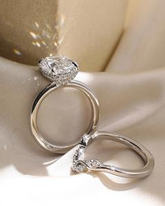 Elegantes Anillos de Diamantes Cultivados en Laboratorio con Certificación IGI en Oro de 14K y 18K para Mujer, Joyería Fina para Novia, Compromiso y Boda, Diseños Modernos - Product Image 3