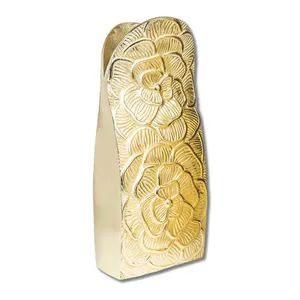 World Trending Designer Iron Flower <b>Vase</b> for Home Decor Coastal Design Eco-Friendly Tabletop Luxury Use - Product Image 1