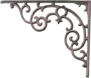 Support mural en fonte de qualité supérieure pour étagère flottante décorative en métal, fabrication artisanale Unicorn Handicrafts - Product Image 6
