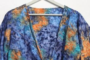 Nueva llegada de las mujeres para Fleetwood Mac Stevie Nicks inspirado verano Crop Top estilo Hippie manga de campana corbata Top tejido borla - Product Image 3