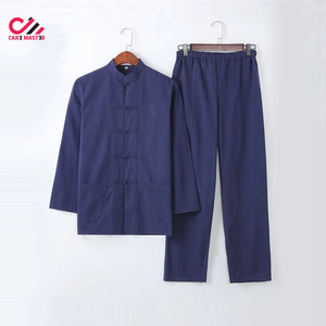 ชุดกังฟูผ้าฝ้ายคุณภาพสูงแบบมืออาชีพสั่งทำพิเศษสำหรับศิลปะการต่อสู้และเสื้อผ้า ชุดฝึกกังฟูขายดีรุ่นใหม่ - Product Image 1