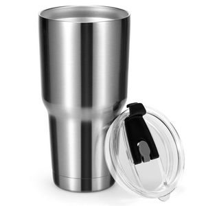 Tumbler in Acciaio Inossidabile a Doppia Parete da 30oz, Tazza Isolata Sottovuoto con Coperchio - Product Image 3