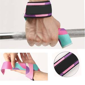 Sangles de musculation personnalisées, sangles de poignet robustes pour la musculation, le powerlifting, les soulevés de terre, l'entraînement de force, vente en gros OEM - Product Image 2