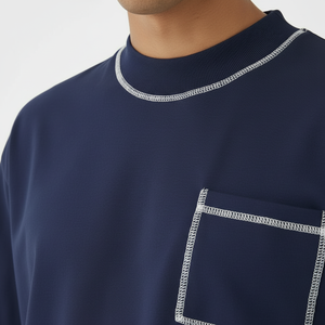 Mens Weekend Printed Summer Casual Shorts <b>Set</b> Breathable Polyester Cotton 2 Piece Short Sleeve T Shirt Daily Wear - Product Image 2