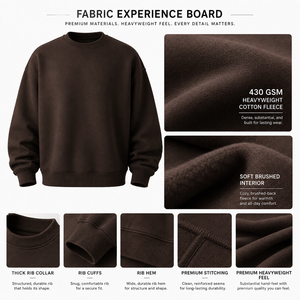 Crewneck Sweatshirt Custom Embroidered Logo Black <b>Pullover</b> Plain <b>Jumper</b> Men's Casual Hoodie Streetwear - Product Image 4
