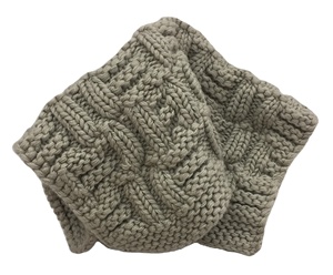 Manique tricotée fantaisie en coton écologique 100% - Product Image 4