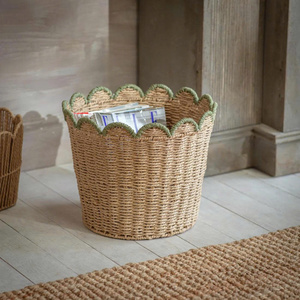 Kids <b>Storage</b> <b>Basket</b> for <b>Toys</b> Children Nursery Organizer <b>Basket</b> Baby Room Decorative Laundry <b>Basket</b> OEM ODM Natural Woven - Product Image 1