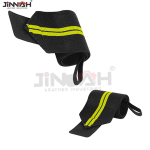 Correas de Muñeca para Levantamiento de Pesas de Algodón con Logotipo Personalizado, Transpirables, de Alta Calidad, para Entrenamiento de Fuerza, Precio Económico - Product Image 5