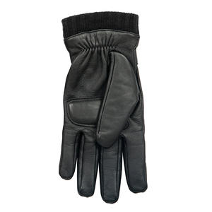 Nouveau modèle de gants de conduite en cuir pour hommes, gants d'hiver chauds à écran tactile, gants de moto tendance pour l'extérieur - Product Image 4