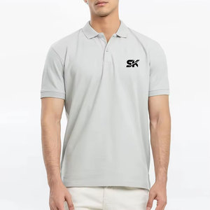 Camisetas Polo Básicas Lisas para Hombre, Cómodas y Transpirables, 100% Algodón, Precio Económico al por Mayor - Product Image 1