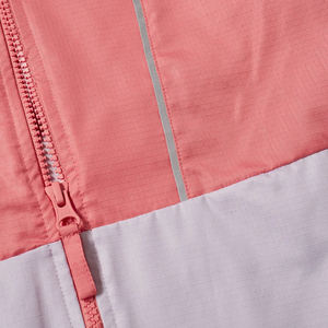 Veste coupe-vent unisexe à blocs de couleur avec capuche, résistante à l'eau, fermeture éclair, légère, toutes saisons, coupe classique, randonnée en plein air - Product Image 2