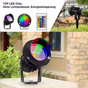 Foco LED de 10W para Paisajismo, Lámpara de Pared Exterior Impermeable para Jardín, Césped y Patio, Lámpara de Jardín Moderna - Product Image 3