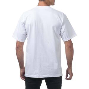 Camiseta Básica de Cuello Redondo, Tela Lisa, Estilo Casual, para Impresión, Talla Grande para Hombre - Product Image 2