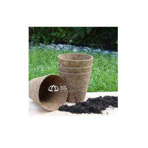 Maceta de Fibra de Coco Natural para Viveros, Ideal para Plantar, Cultivar y Exportar Plántulas - Product Image 1