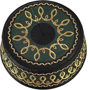 Vente en gros de bonnets de prière musulmans pour hommes, doux et confortables, Kufi Taqiyah, fournisseur en gros, fabricant - Product Image 1