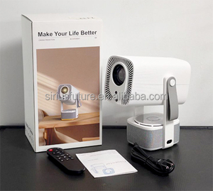 สมาร์ททีวี ความสว่างสูง MINI AUN A005 Pro โปรเจคเตอร์เลเซอร์พกพา 2 in 1 ความละเอียด 4K ลำโพง 20W ไฟ Ambient Light ยุโรป เกมส์ โฮมเธียเตอร์ - Product Image 3