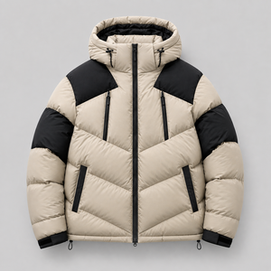 OEM heavyweight puffer <b>jacket</b> cold weather outerwear insulated <b>jacket</b> manufacturer Factory Price - Product Image 4