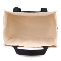 Sacs Double R en toile de coton unie, réutilisables, écologiques, élégants, pour les voyages et l'usage quotidien, sac fourre-tout à ouverture supérieure avec poignées